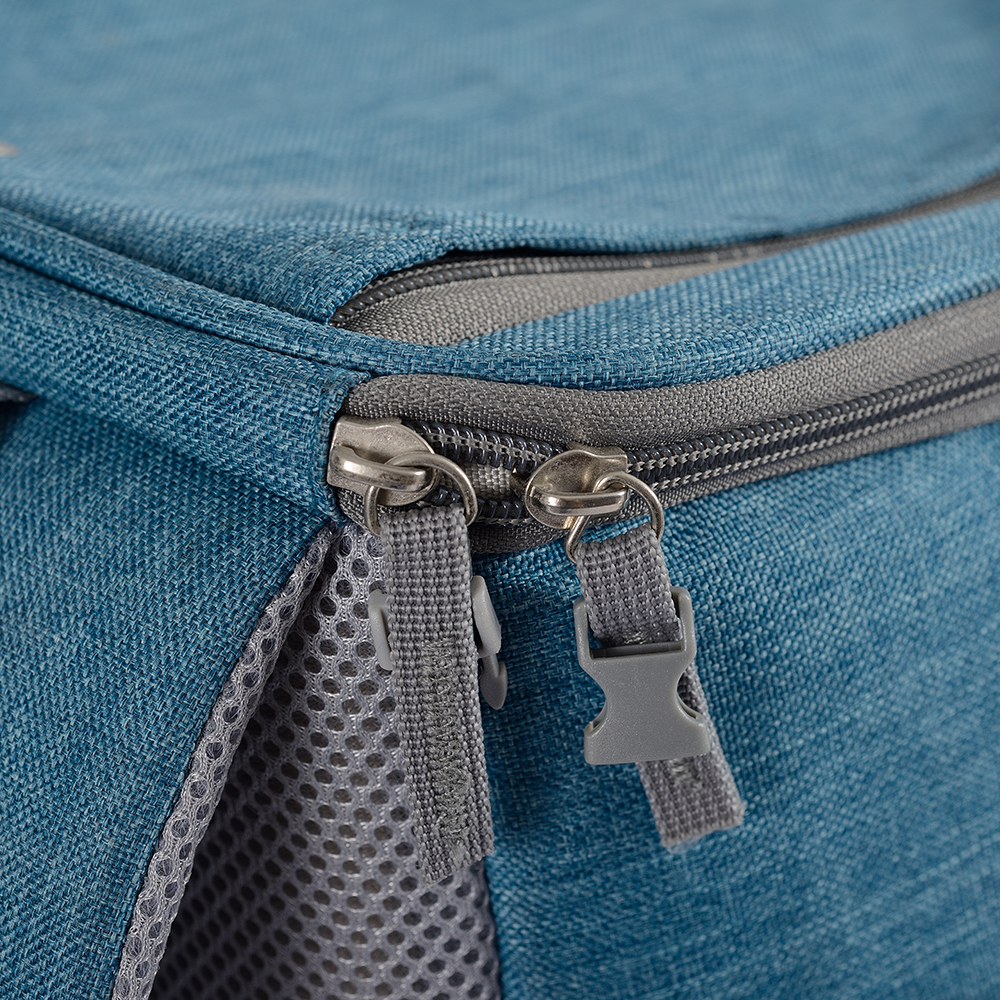 Oxford Pet Carrier, atmungsaktiver Katzen-Reiserucksack, kleine Heringe