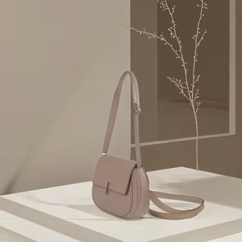 Damenhandtasche mit einer Schulter, elegante Damen-Umhängetasche aus Leder