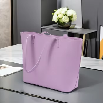 Große Einkaufstasche aus PU-Leder für Damen, langlebige Handtasche