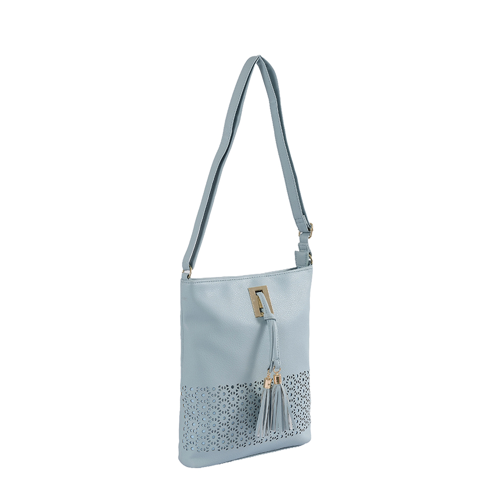 Beliebte Damen-Umhängetasche, helle Farbe und leichte, quadratische Tasche