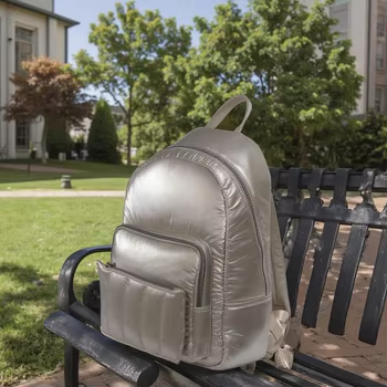 Rucksack mit Laptopfach, weiche Dowm-Tasche für den Winter, maßgefertigt