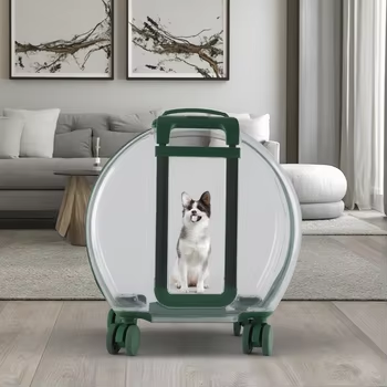 PC Trolley Pet Carrier Gepäck Transparente hochwertige Outdoor-Tasche