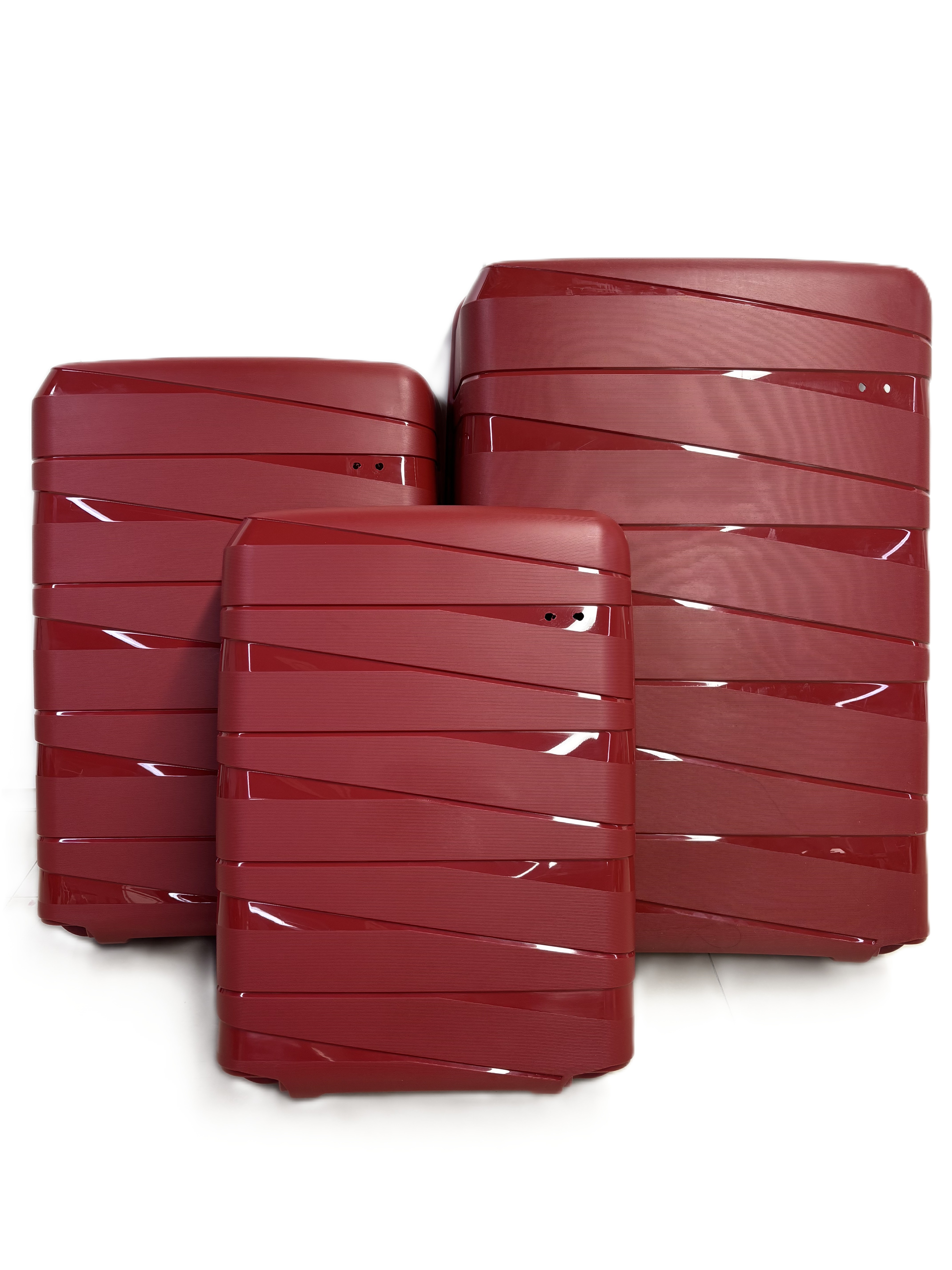 PP-Gepäck, Fertig-/Halbzeuge, 12 Stück, günstiger Preis, werkseitig angepasst