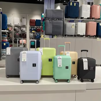 4 Stück PP-Polypropylen-Trolley-Gepäck-Reisekoffer-Sets, Hersteller nach Maß