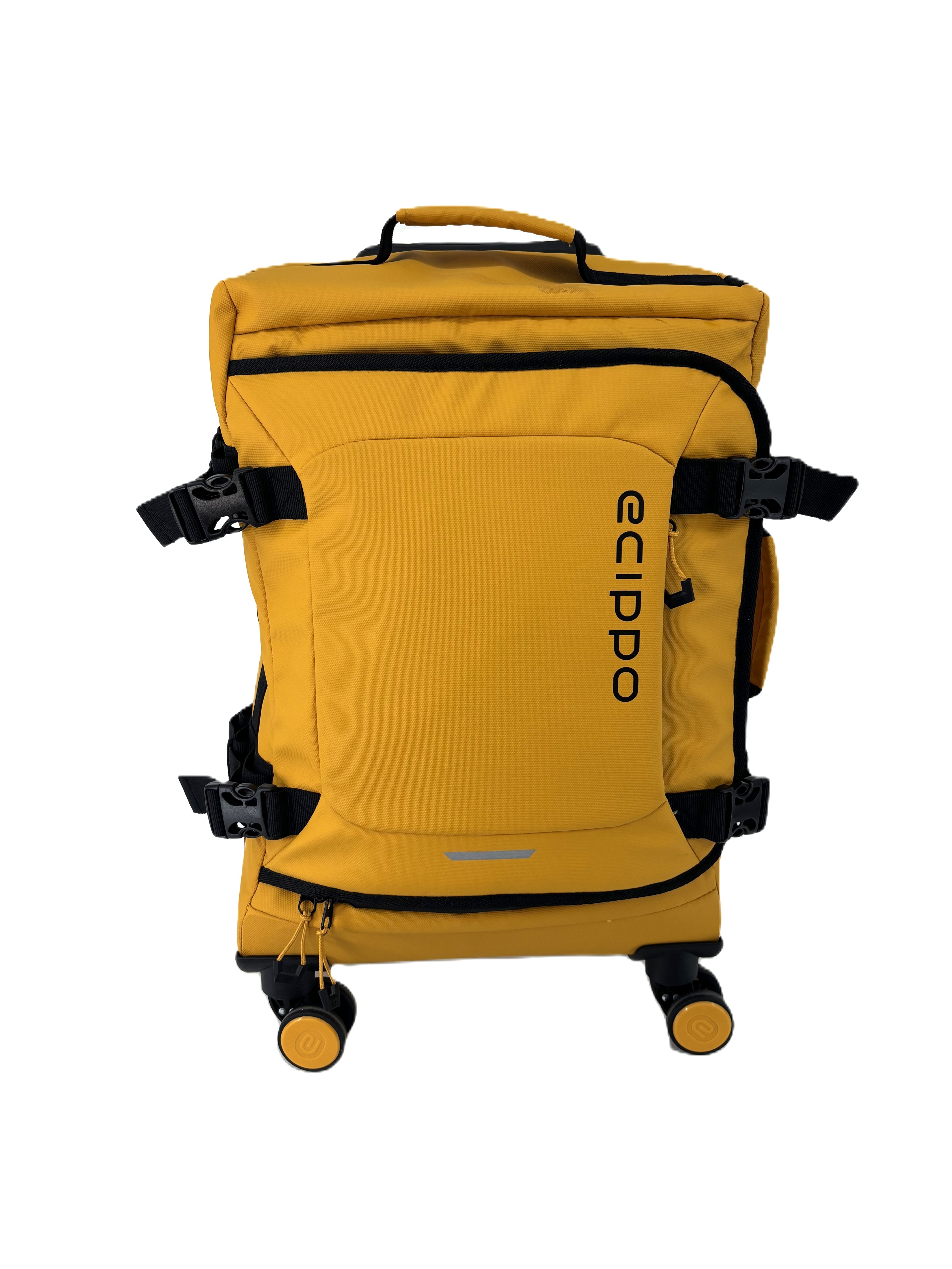 Reisender auf Reisen, Oxford-Trolley, Koffer, Softshell-Boarding-Koffer